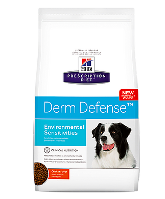 Derm Defense dog food fights allergies!
